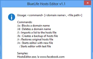 BlueLife Hosts Editor screenshot 2