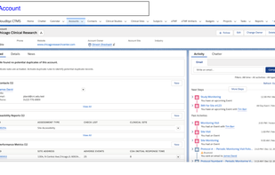 Cloudbyz CTMS screenshot 1