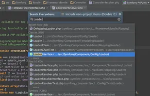 PhpStorm screenshot 1
