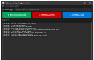 Desktop Icon Backup Manager screenshot 3