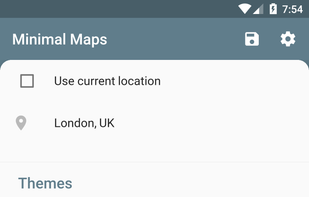 Minimal Maps screenshot 1