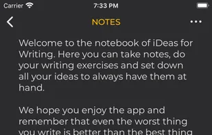 iDeas for Writing screenshot 1