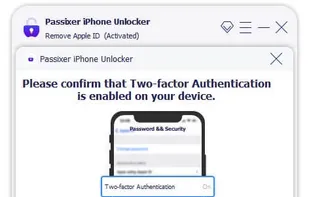 Passixer iPhone Unlocker screenshot 2