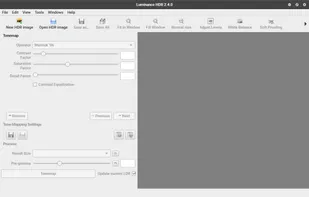 Luminance HDR screenshot 2