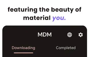 MDM: Material Download Manager screenshot 1
