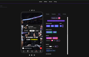 AutoCaption screenshot 1