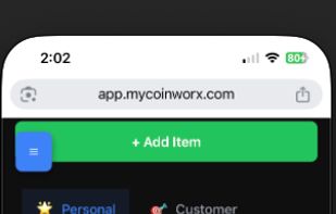 MyCoinWorX screenshot 1