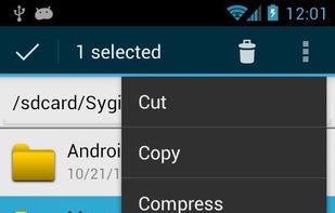 OI File Manager screenshot 1