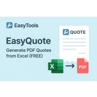 EasyQuote Generate PDF Quotes from Excel icon