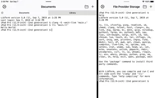LibTerm screenshot 2