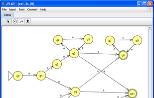 A nondeterministic finite automaton