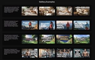 Gallery of examples