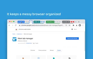 Mark tab manager screenshot 1