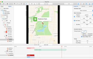 Timeline-based animation UI