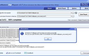 Repairing a file