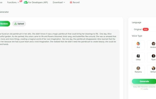 RecCloud screenshot 1