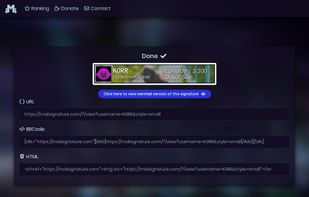 MALsignature screenshot 3