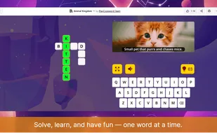 Solve, learn, and have fun — one word at a time.