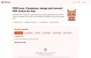 PDFLince tool screenshot