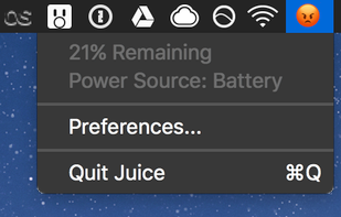 Juice battery app screenshot 1