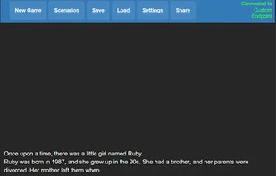 KoboldCpp screenshot 1