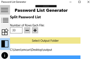 Password List Generator screenshot 2