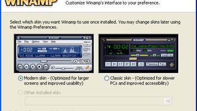 Installer example: Winamp