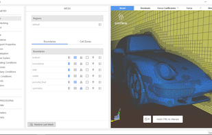 SimFlow - Car External Aerodynamics