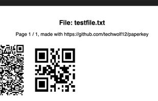 QRKey screenshot 1