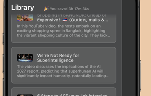 Esse: AI Video Summarizer screenshot 1