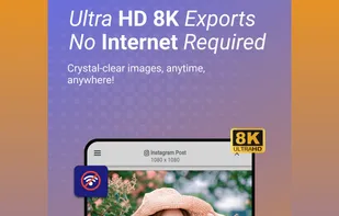 Export to 8k flawlessly on any device