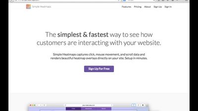 SimpleHeatmaps.com screenshot 1