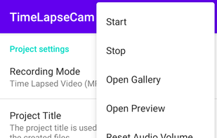 TimeLapseCam screenshot 1