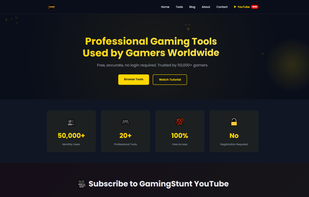 Professional Gaming Tools