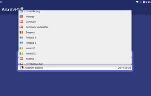 Astrill screenshot 2