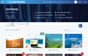 FASTPANEL screenshot 1