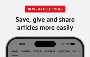 The Globe and Mail screenshot 1