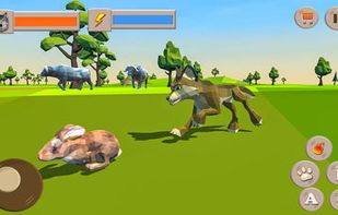 Wild Wolf Family Simulator 3D screenshot 1