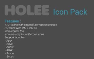 Holee Icon Pack screenshot 2