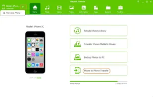 iSkysoft iTransfer screenshot 1