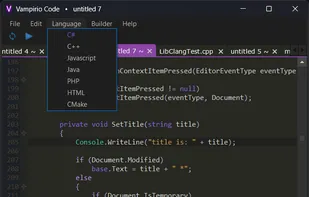 Vampirio Code screenshot 1