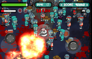 Panda vs Zombies screenshot 1
