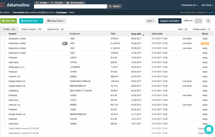 Datamolino screenshot 2