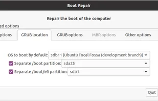 Boot Repair Disk screenshot 2