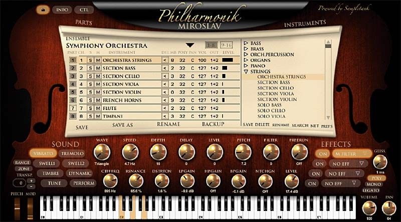halion symphonic library instrument list