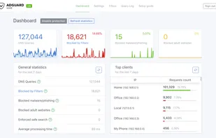AdGuard Home screenshot 1