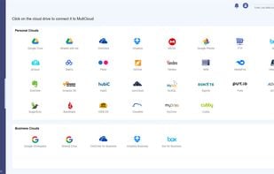 MultCloud screenshot 1