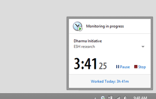 Small app running or user's computers