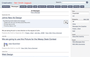 Heap CRM screenshot 1