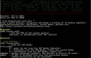 PE-sieve screenshot 1